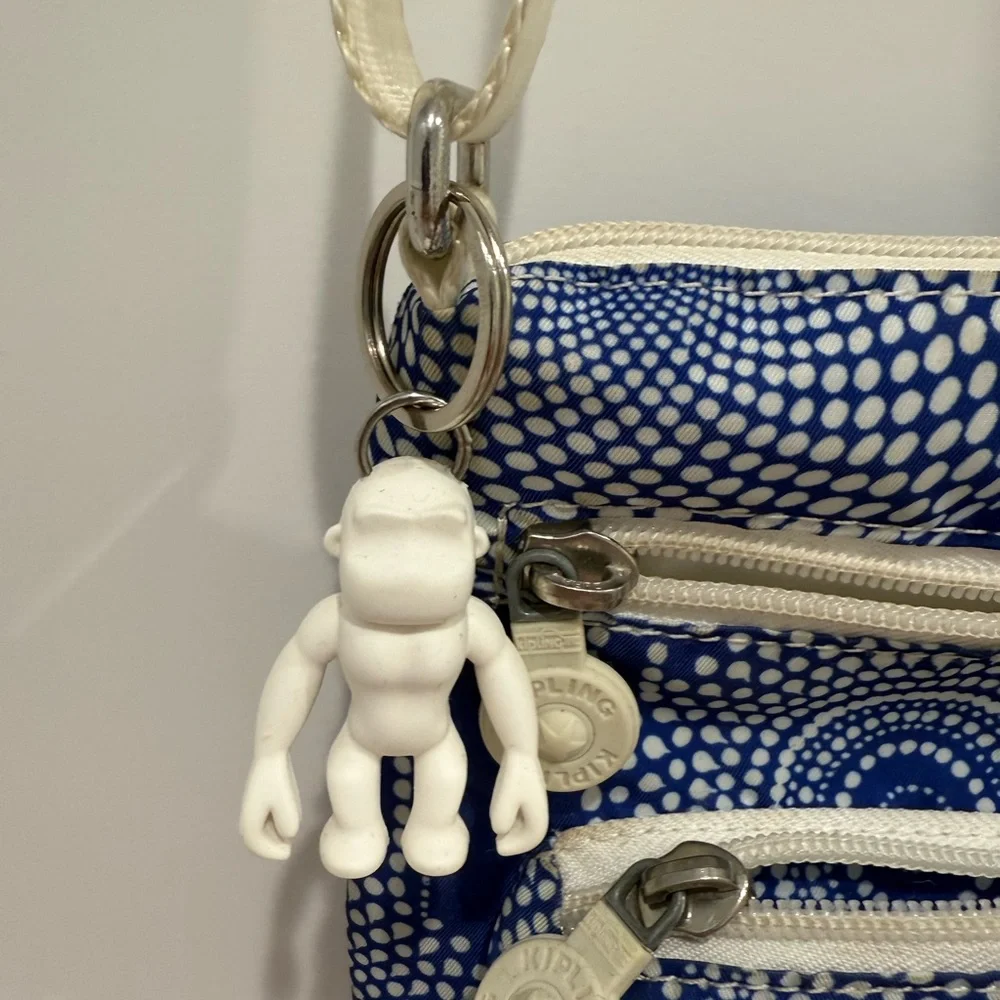 Kipling Blue Patterned Crossbody Bag - Picture 3 of 4